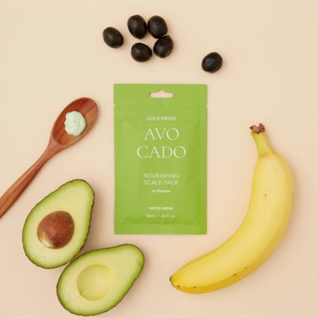 Cold Press Avocado Nourishing Scalp Pack