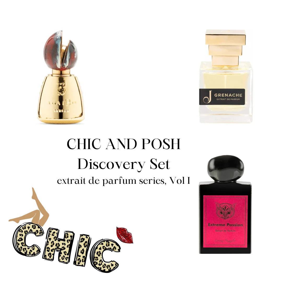 Discovery Set CHIC AND POSH, Extrait de Parfum-Serie, Vol I