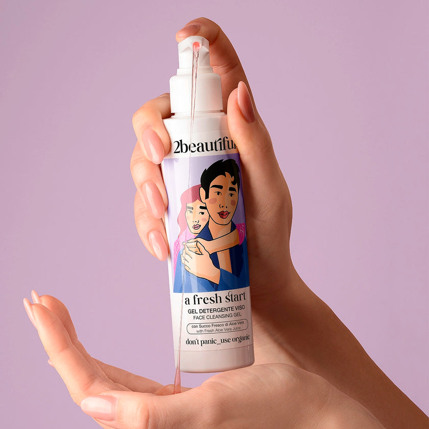 A FRESH START face cleansing gel