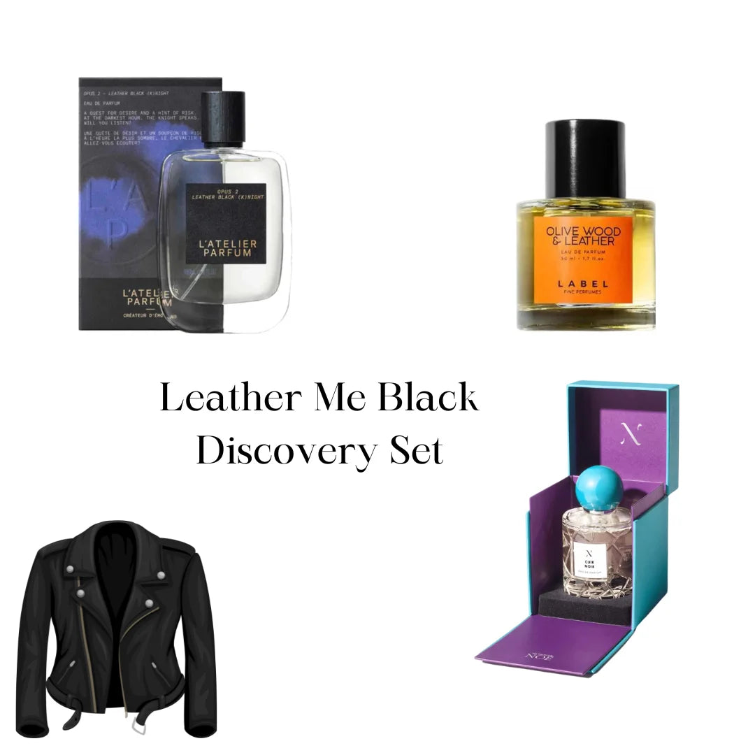 Discovery Set Leder in Schwarz