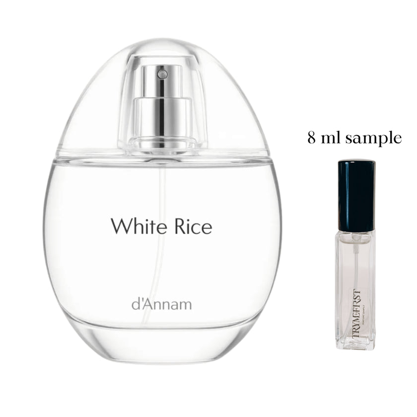 White Rice Eau de Parfum – Sample 2 ml, Travel 8 ml, Full 50